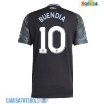 Camisa de time de futebol Aston Villa Emiliano Buendia #10 Replicas 2º Equipamento 2025-26 Manga Curta